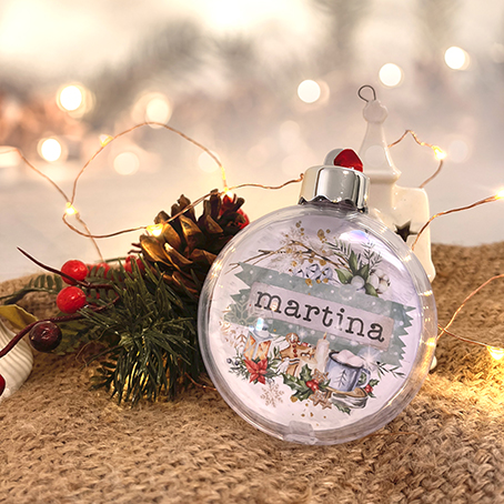 Bola navidad personalizada