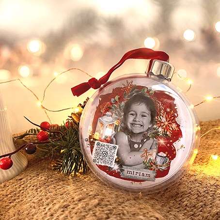 Bola de Navidad Personalizada con foto