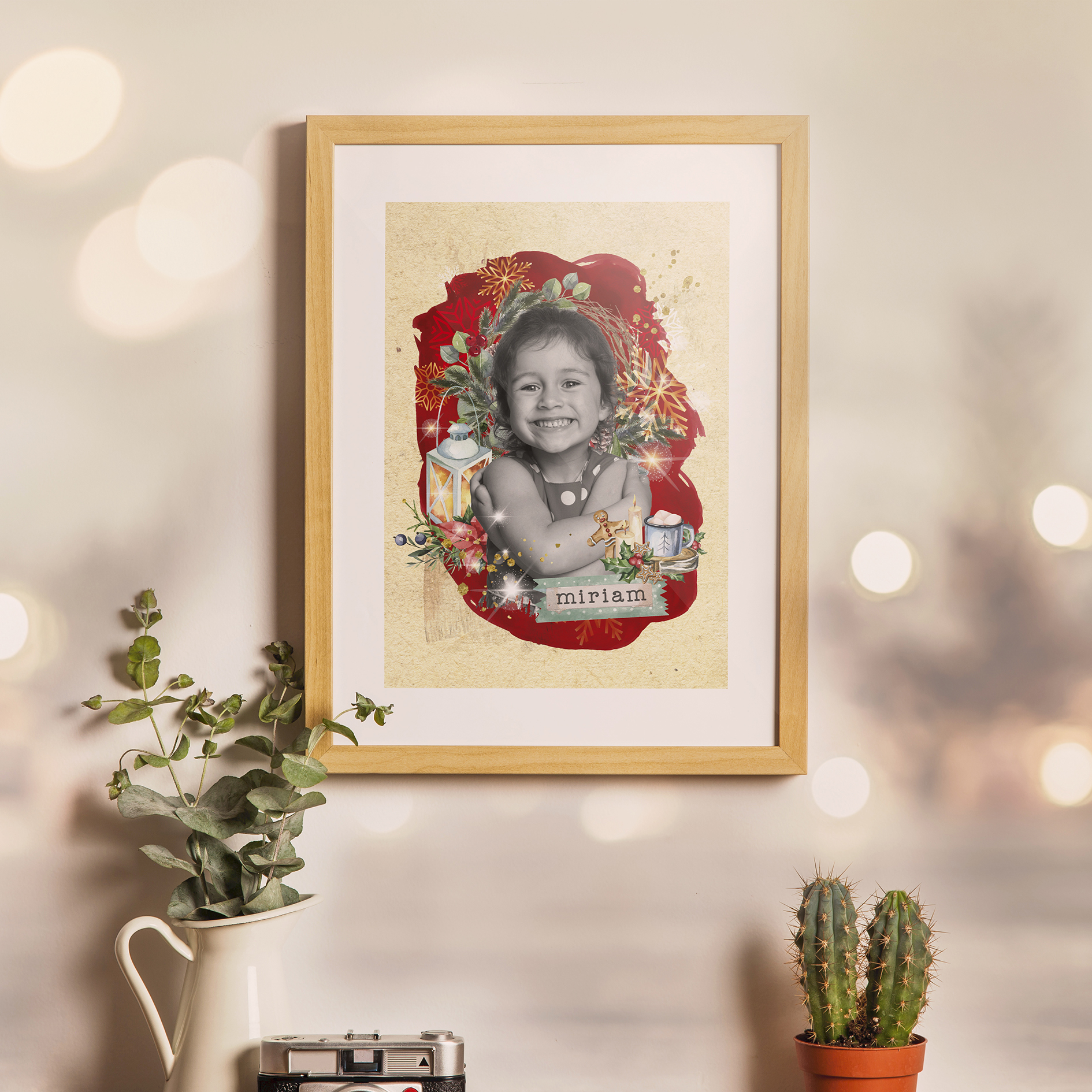Lamina Navidad Personalizada